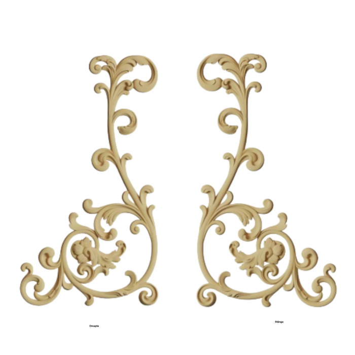 Element Decorativ Lemn și MDF Decor - Modelul DU 4223 [2]
