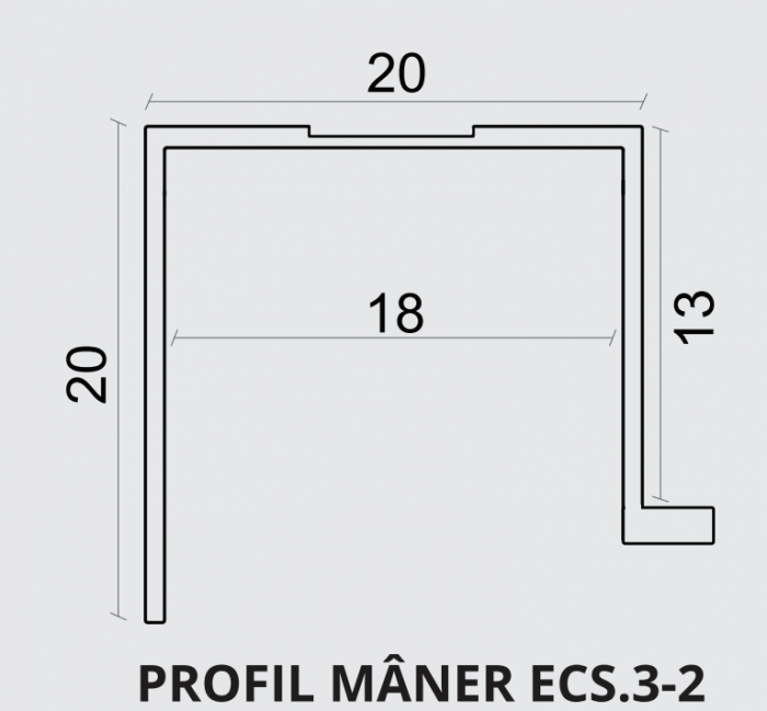 Eco Slide - Sistem 2 sau 3 uși glisante finisaj Inox [7]