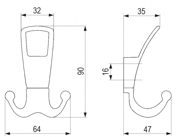 Ener Hook 64 x 90 mm [2]