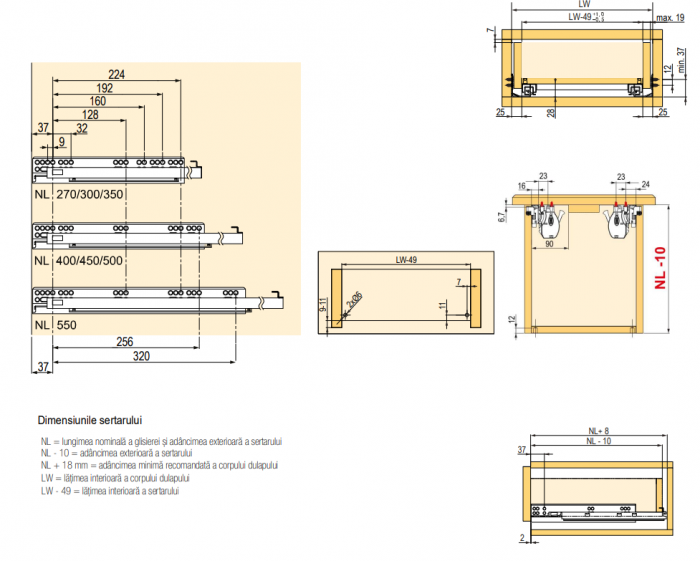 Glisiere cu deschidere PUSH [2]