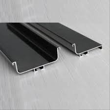 Profil GOLA ,,C " 4.1m finisaj Aluminiu, marca OPES, pentru corpuri de mobilier cu sertare [7]