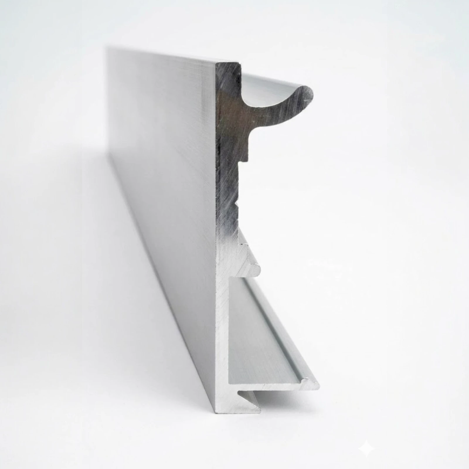 In Out Fly Wood – Profil pentru montaj pe perete, sistem uși de trecere din lemn [2]