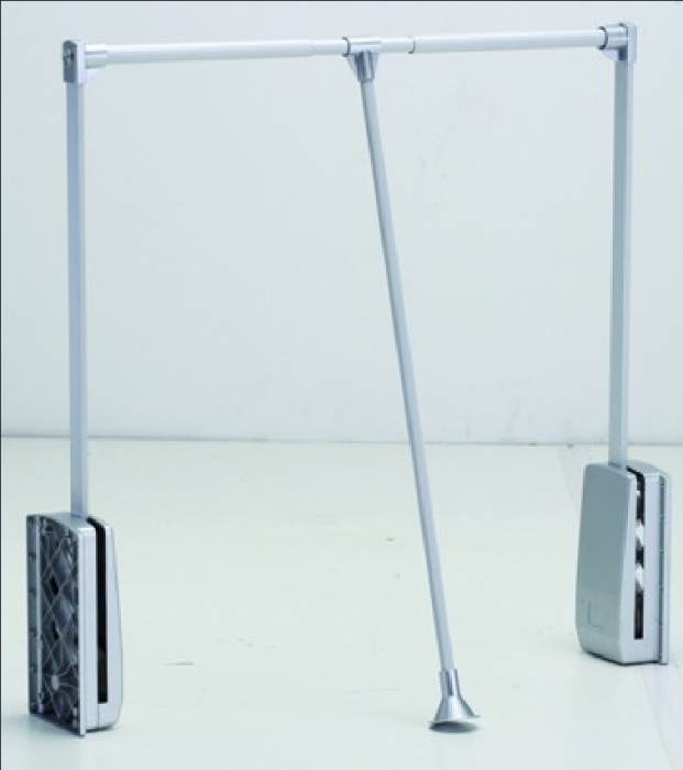 Lift rabatabil pentru garderobă marca Strong Argintiu/Aluminiu [3]