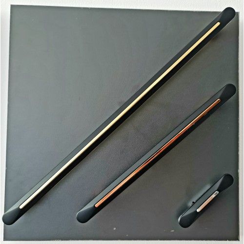 Mâner Lungo Negru Mat & Crom Lucios [6]
