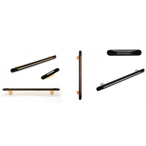Mâner Lungo Negru Mat & Crom Lucios [7]