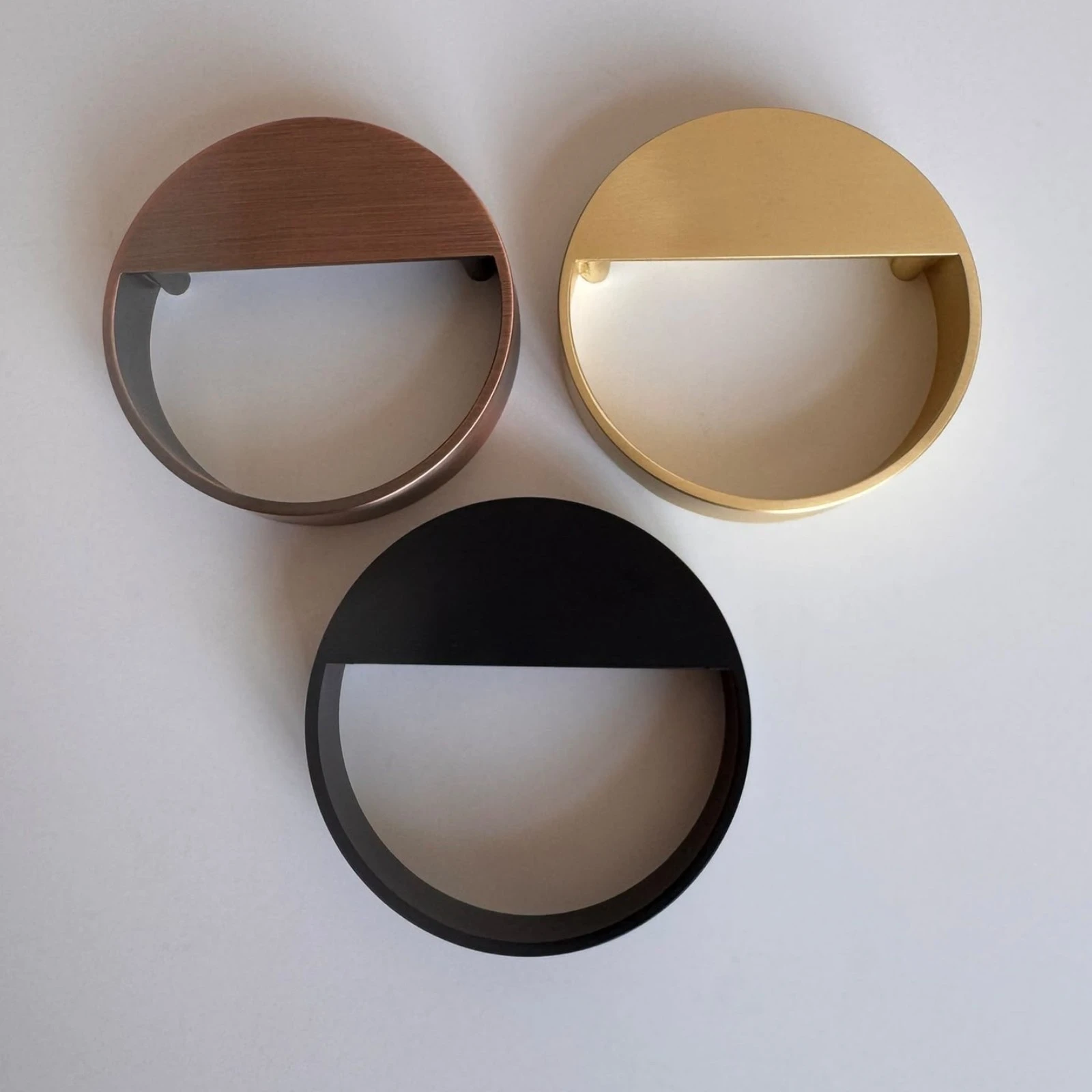 Mâner metalic Round pentru mobilier, Ø80 mm [9]