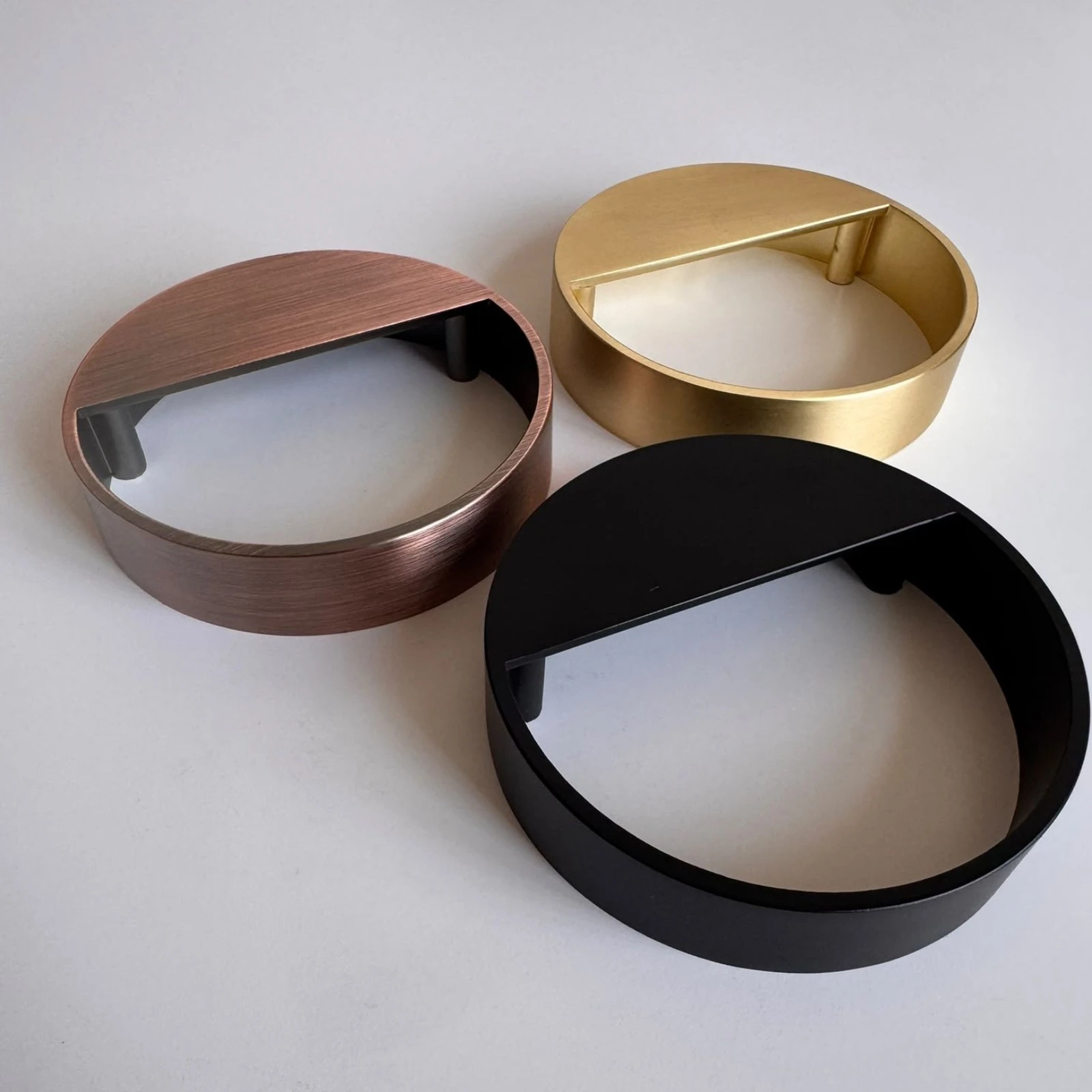 Mâner metalic Round pentru mobilier, Ø80 mm [10]