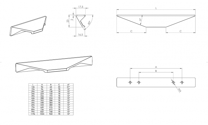 Mâner Zoid Aluminiu mat [2]