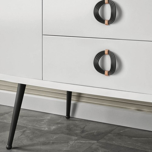 Picior Bone finisaj Negru mat [3]