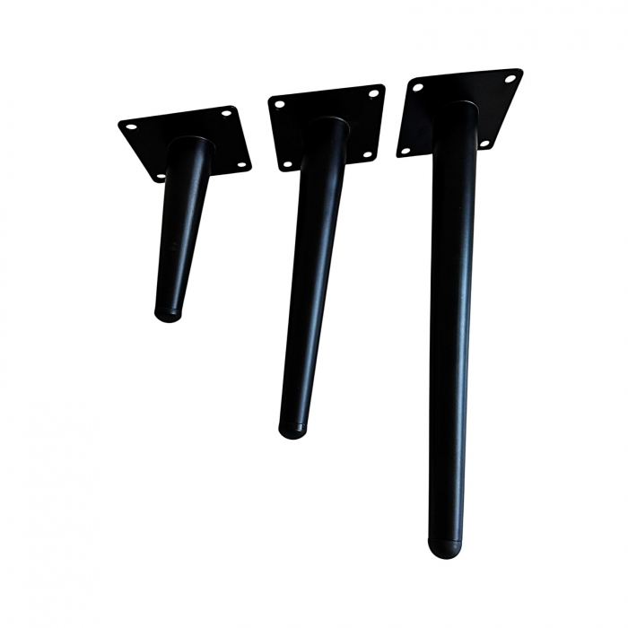 Picior Conic VG Negru Mat [2]