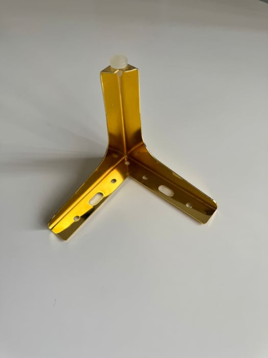 Picior mobilier CORNER V95 Auriu [4]