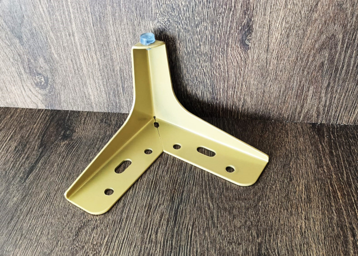 Picior mobilier S71 finisaj Auriu mat [4]