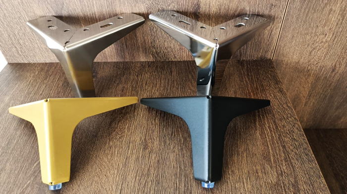 Picior mobilier S71 finisaj Crom lucios [4]