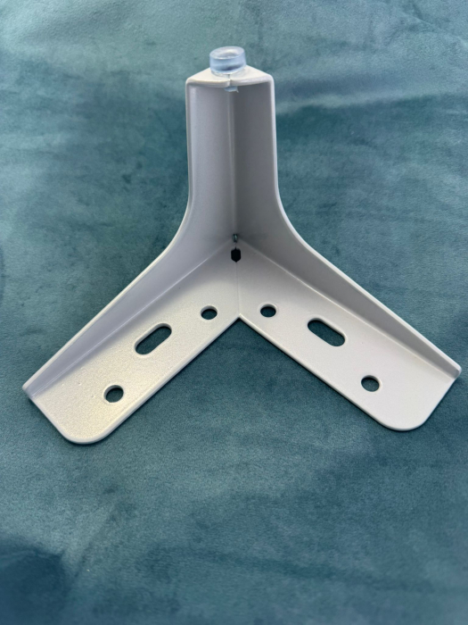Picior mobilier S71 h 100 mm - finisaj RAL 9006 [7]