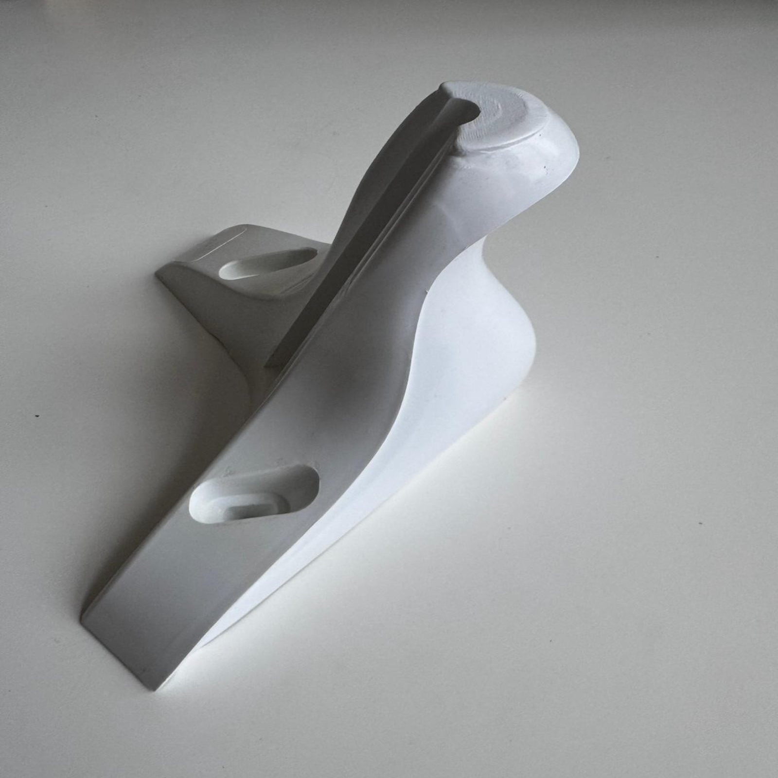 Picior Sofa S - Curve VG, Plastic finisaj Alb h 140 mm [6]