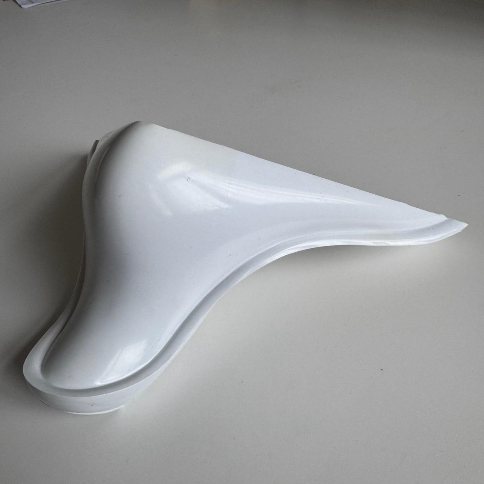 Picior Sofa S - Curve VG, Plastic finisaj Alb h 140 mm [8]