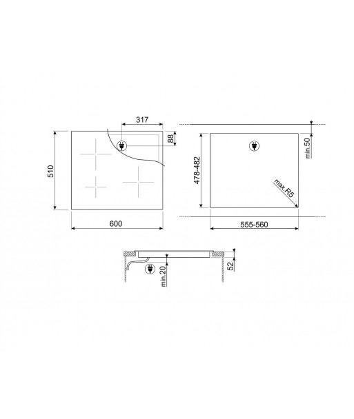 Plita inductie incorporabila SI2641D/DP - 60 cm [6]