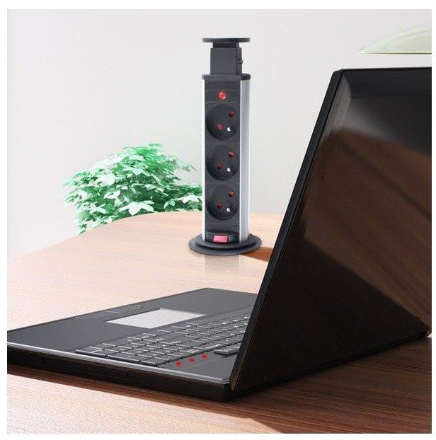 Priza Lift Box USB - retractare automatică [4]