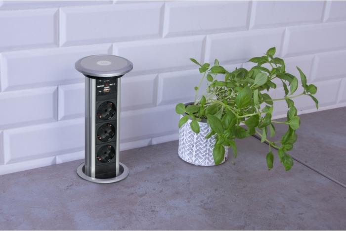 Priza Lift Box USB - retractare automatică [5]