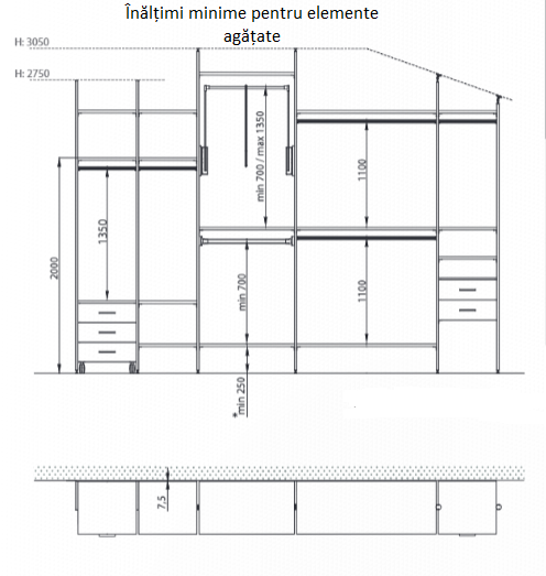 Profil aluminiu pentru sistem GP3 [9]