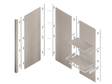 Profil aluminiu pentru sistem Vertiko [4]