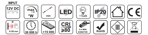 Polarus Profil cu Banda LED [9]