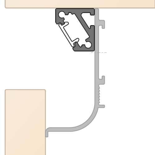 Profil aluminiu LED 45° [6]