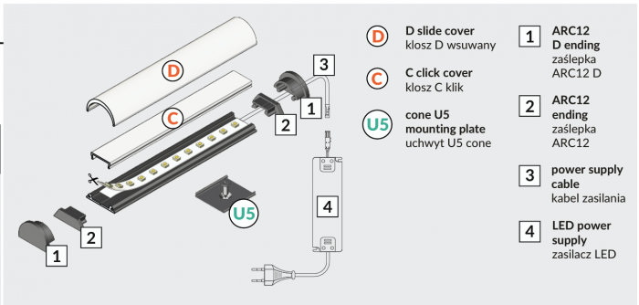 Profil LED Arc12 [7]