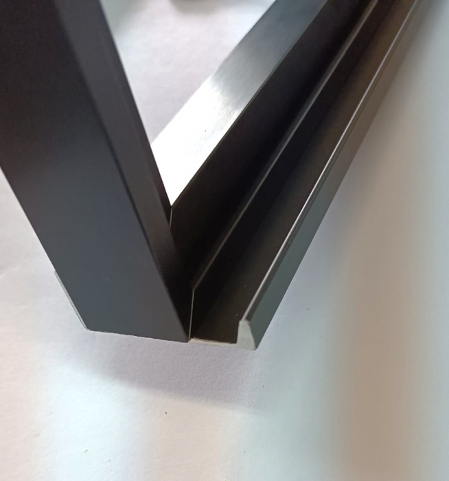Profil mâner  SAS 6113 din aluminiu - pentru fronturi [3]