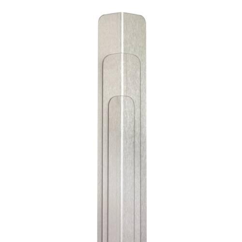 Profil unghiular INOX, 1,50 m – drept cu margine rotunjită [4]