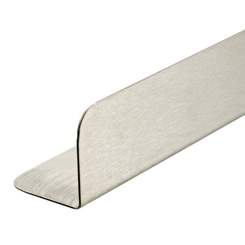 Profil unghiular INOX, 1,50 m – drept cu margine rotunjită [2]