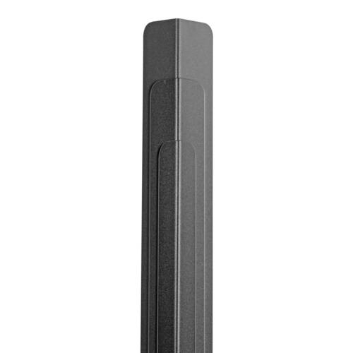 Profil unghiular INOX, 1 m – drept cu margine rotunjită [2]