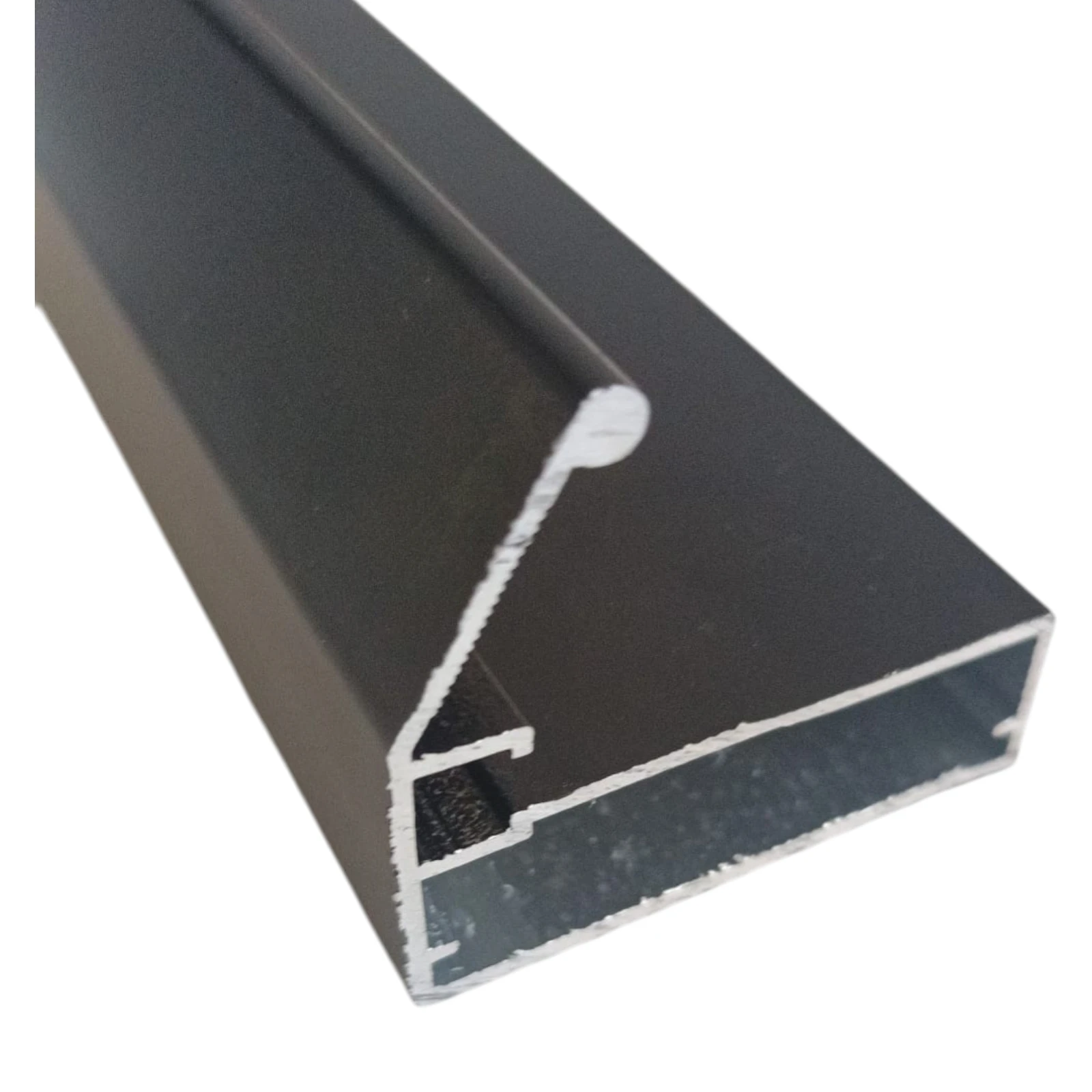 Ramă cu mâner, profil lat - finisaj Negru [3]