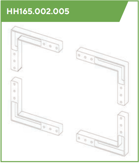  Rama cu profil îngust HH165 de la marca Furnital [5]