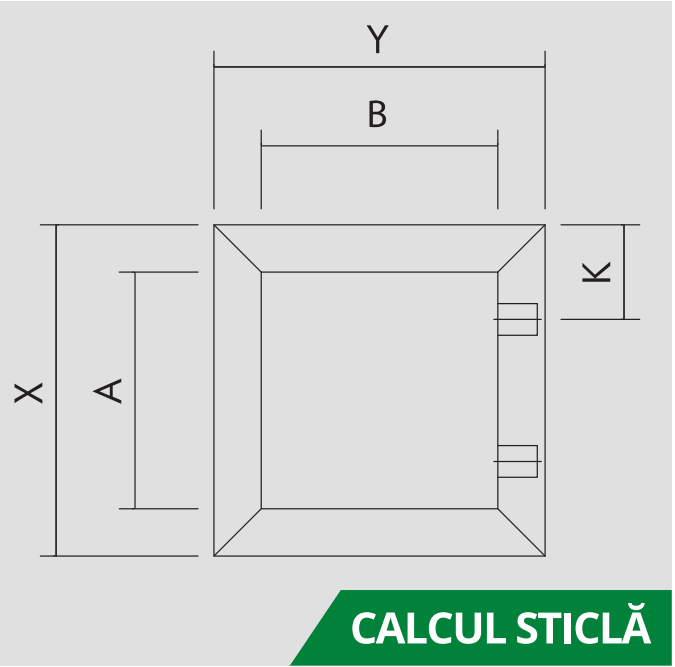 Ramă Profil lat - Sas 003 finisaj Auriu [3]