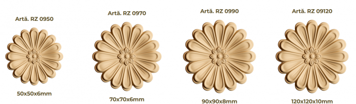 Elemente Decorative Rosette - Modelul RZ 09* [2]