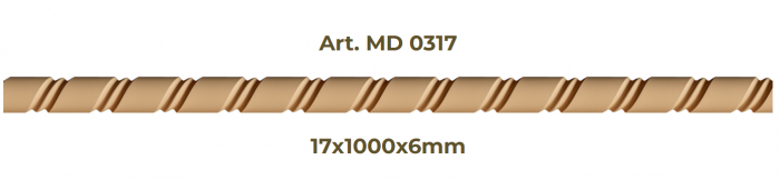Element Decorativ Lemn și MDF Semifabricate - Modelul MD 0317 [2]
