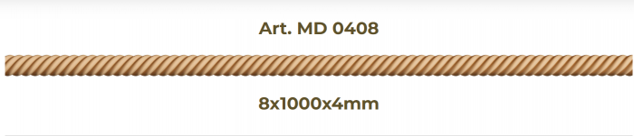 Element Decorativ Lemn și MDF Semifabricate - Modelul MD 0408 [2]