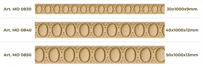 Element Decorativ Lemn și MDF Semifabricate - Modelul MD 08* [2]