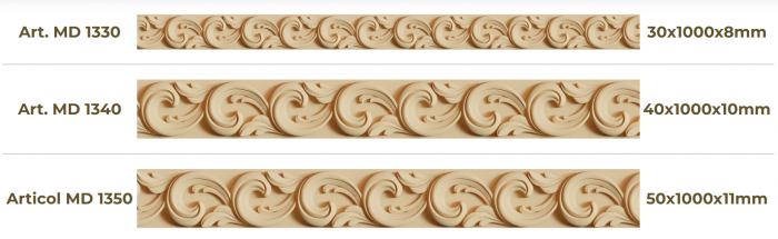 Element Decorativ Lemn și MDF Semifabricate - Modelul MD 13* [2]