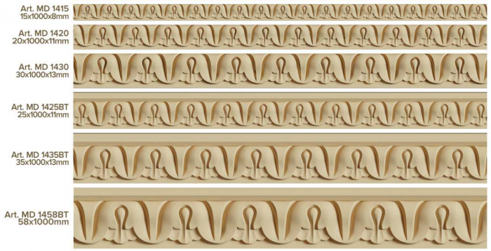 Element Decorativ Lemn și MDF Semifabricate - Modelul MD 14* [4]