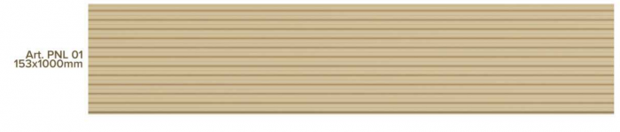 Element Decorativ Lemn și MDF Semifabricate - Modelul PNL 01 [2]