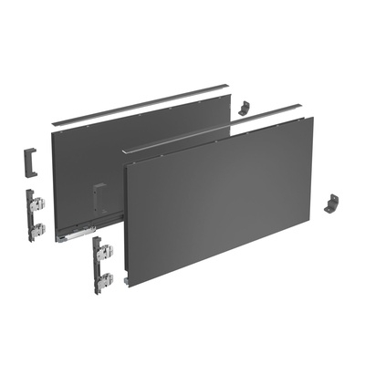 Sertar  AvanTech You laterale Metalice h 251 și Amortizare, marca Hettich [2]