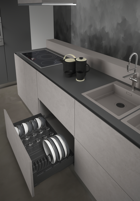 Sertar scurgător Gama Pro Line Orion Grey [2]