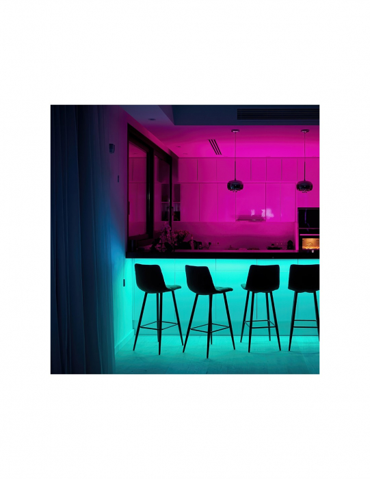 Set 2 - Bandă Led RGB IP20 sau IP45, controler și telecomandă [3]