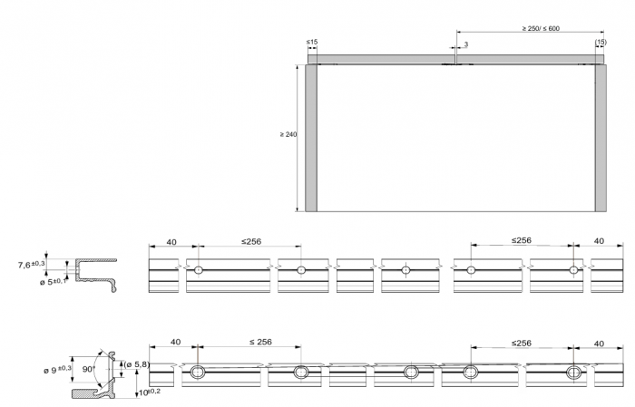 Set componente sistem  Wingline L [17]