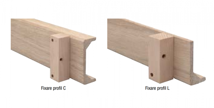 Set montaj Profil lemn GOLA "L" sau "C" [3]