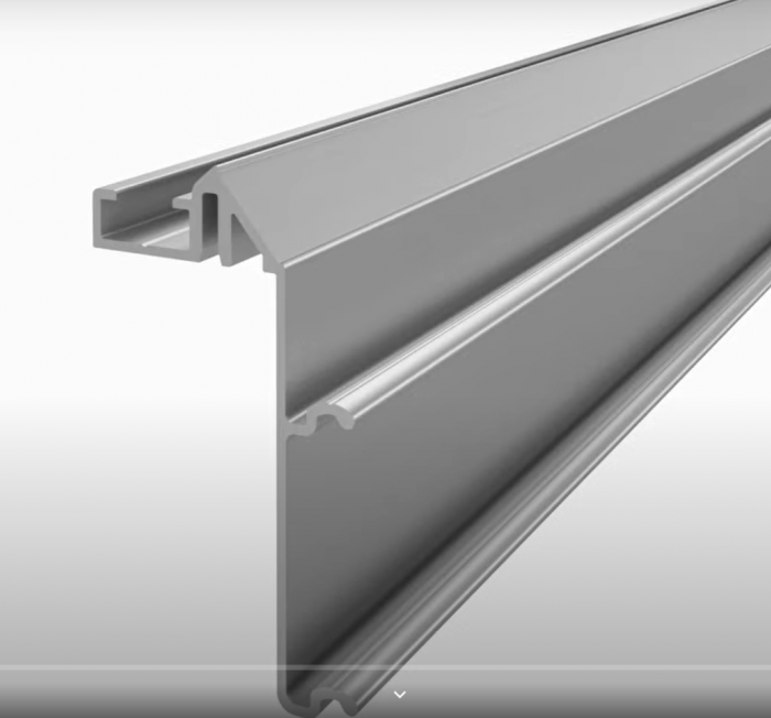 Set de profiluri aluminiu sistem uși culisante TopLine de la Hettich [7]