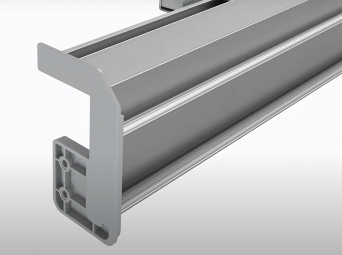 Set de profiluri aluminiu sistem uși culisante TopLine de la Hettich [8]