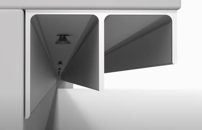 Set de profiluri aluminiu sistem uși culisante TopLine de la Hettich [6]